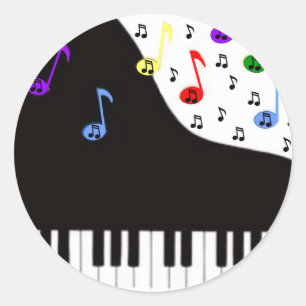 Sticker Rond Note de Merci