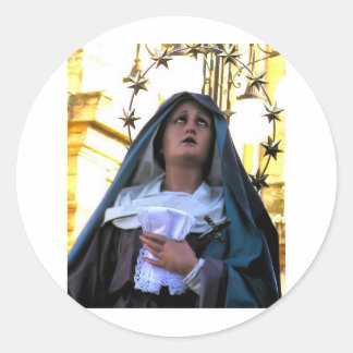 Sticker Rond Notre Dame des Douleurs