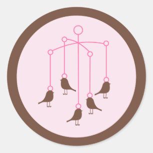 Sticker Rond Nourriture pour bébé