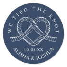 Nous Avons Lié Le Coeur De La Corde De Noeud Marin