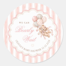 Nous pouvons à peine attendre la Baby Shower Rose