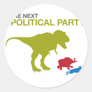 Sticker Rond Nouveau parti politique