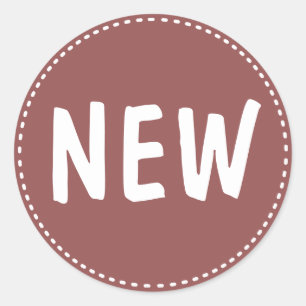 Sticker Rond Nouveau produit