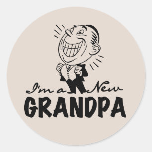 Sticker Rond Nouveaux T-shirts et cadeaux de sourire de