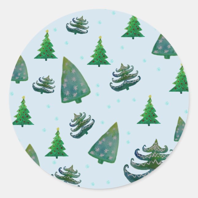 Sticker rond Nouvel An (Devant)