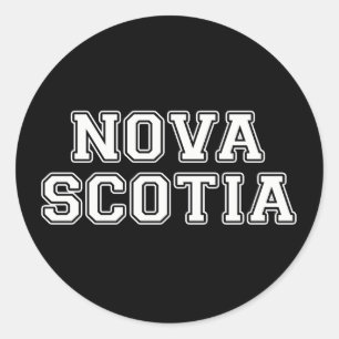 Sticker Rond Nouvelle-Écosse