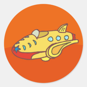 Sticker Rond NOVINO Super Jet