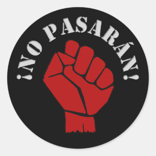 STICKER ROND NP PASARAN