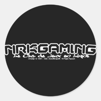 Sticker Rond nrkGaming CJL-2011WT