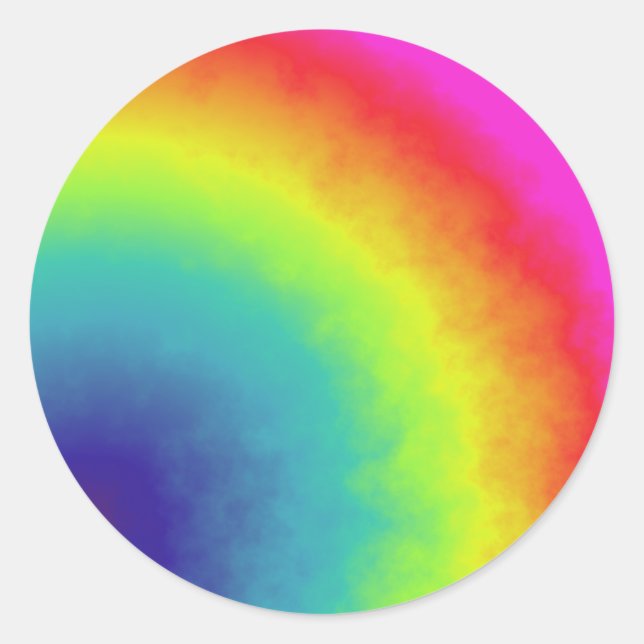 Sticker Rond nuage (Devant)