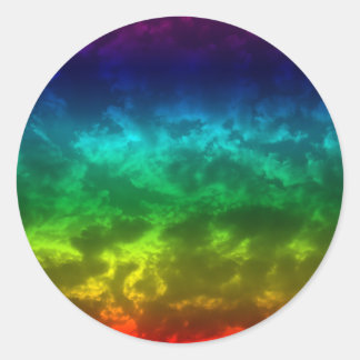 Sticker Rond nuage