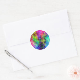 STICKER ROND NUAGES