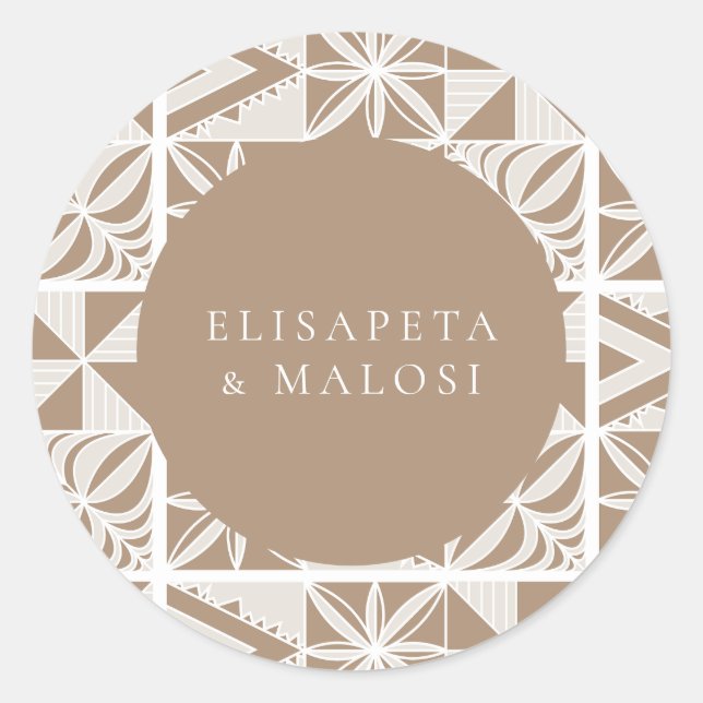 Sticker Rond Nuku'alofa (Devant)