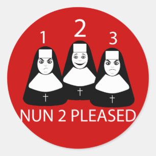 Sticker Rond Nun 2 Ravi