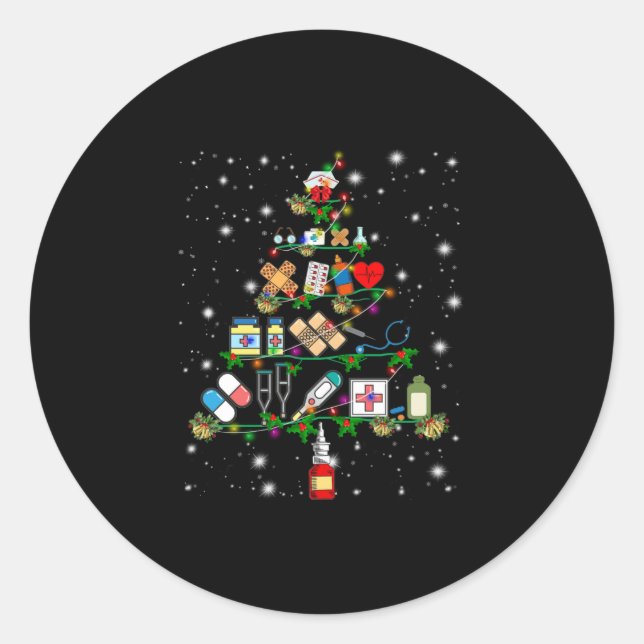 Sticker Rond Nurse | Nurse (Devant)
