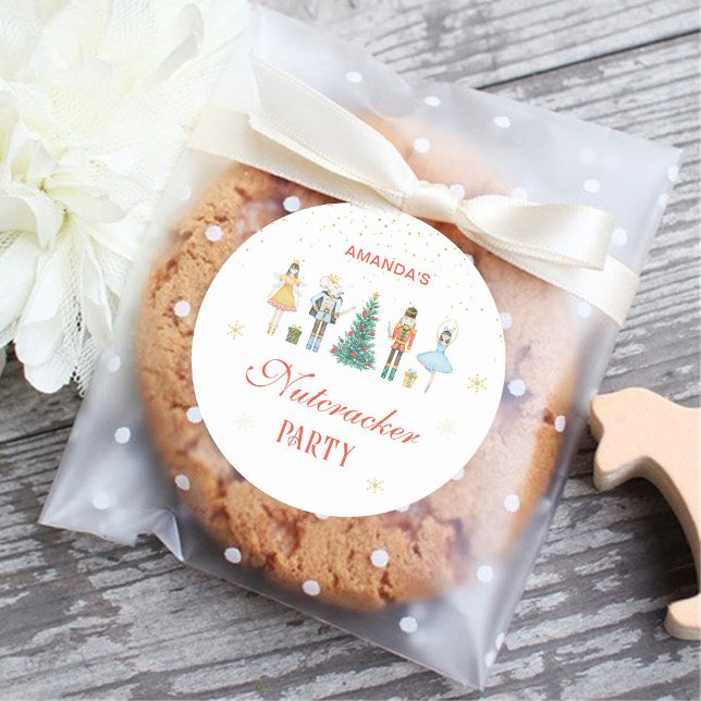 Sticker Rond Nutcracker (Créateur téléchargé)