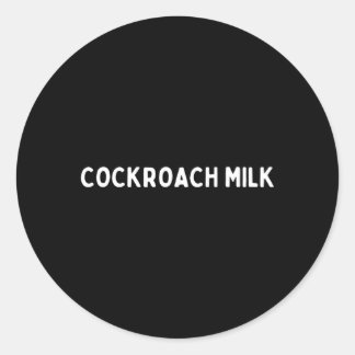Sticker Rond Nutrition du lait de coca