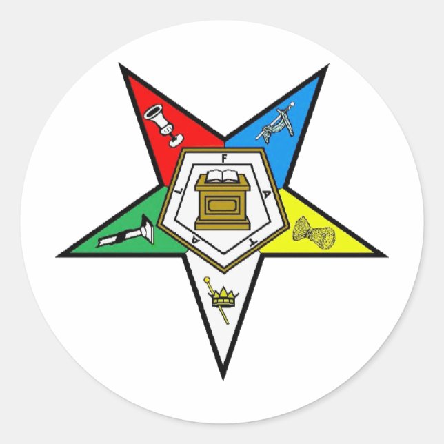 STICKER ROND O.E.S. (Devant)