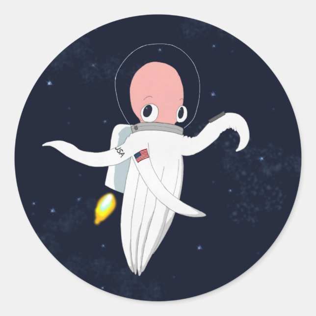 Sticker Rond Octonaut (Devant)