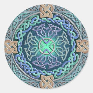 Sticker Rond OEil celtique du monde