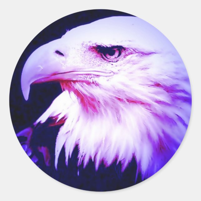 Sticker Rond Oeil d'aigle (Devant)