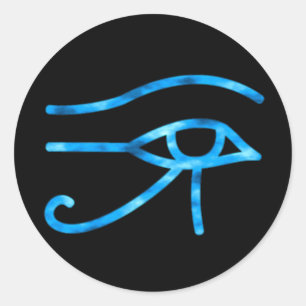 Sticker Rond Oeil d'autocollant de Horus