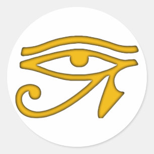 Sticker Rond Oeil de Horus