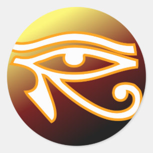 Sticker Rond OEil de Horus