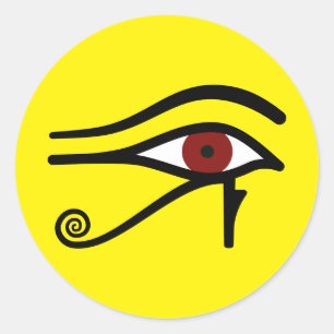 Sticker Rond OEil de Ra - Dieu égyptien