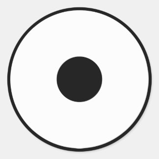 Sticker Rond Oeil de serpent