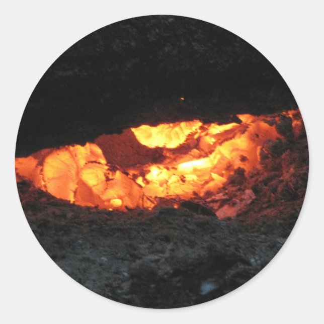 Sticker Rond OEil dragons (Devant)