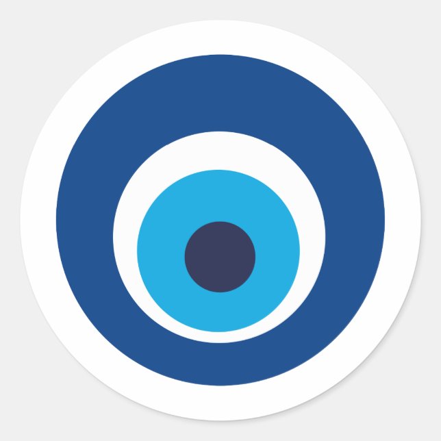 Sticker Rond oeil grec (Devant)