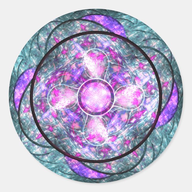 Sticker Rond Oeuf de mer (Devant)