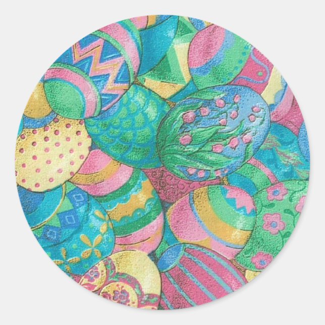 Sticker Rond Oeuf-stavaganza (Devant)