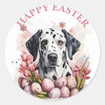 Oeufs et fleurs de chocolat de Pâques en Dalmatie