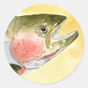 Sticker Rond OEuvre gagnante de C. Collingsworth, 5e année