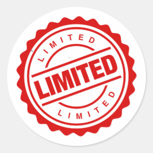 Sticker Rond Offre limitée