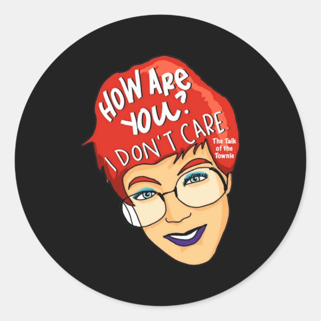 Sticker Rond Og Pammy  (Devant)