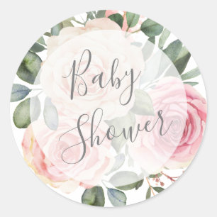 Sticker Rond Oh Baby Seal