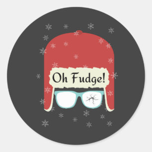 Sticker Rond oh fudge T-shirt