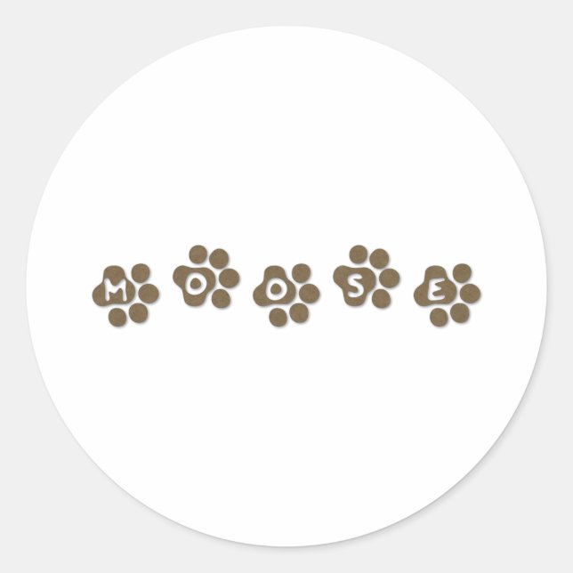 Sticker Rond Oie (Devant)