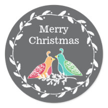 Oiseaux de perdrix Serres rustiques Joyeux Noël