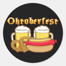 Oktoberfest Bière Bratwurst Pretzel