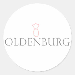 Sticker Rond Oldenburg
