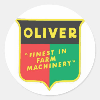 Sticker Rond Oliver