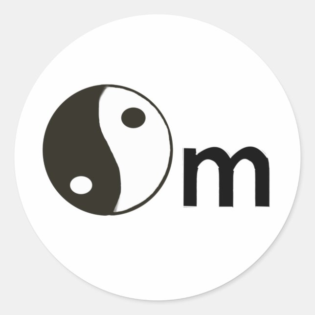 Sticker Rond Om (Devant)