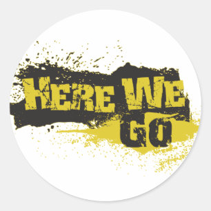 Sticker Rond On y va