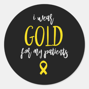 Sticker Rond Oncologie Pédiatrique Cadeaux Infirmiers Pour Femm