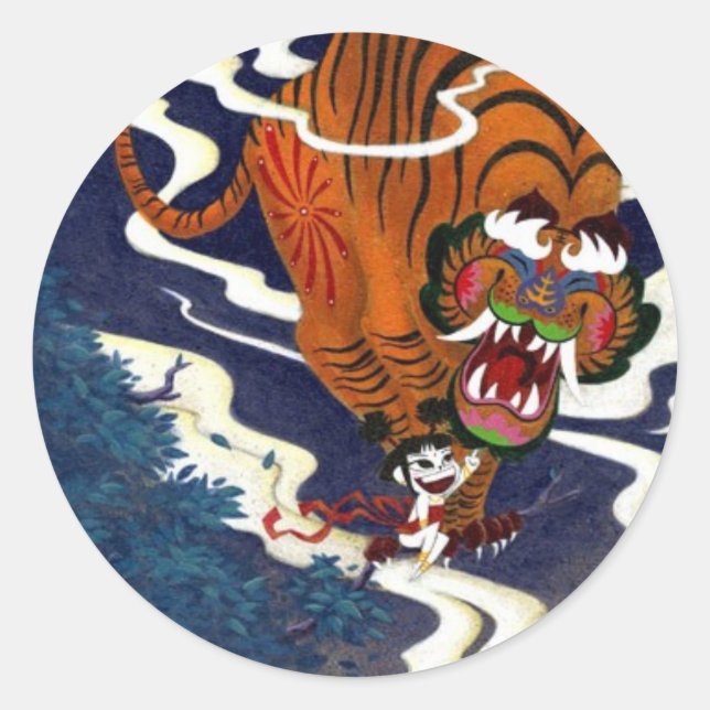 Sticker Rond Oni Love (Devant)