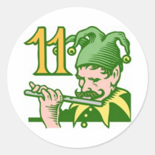Sticker Rond Onze tuyères